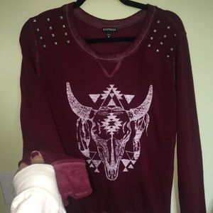 Maroon long sleeve